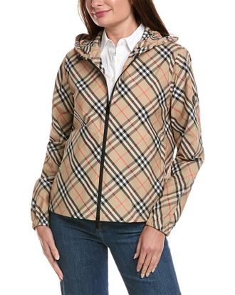Burberry Check Winderbreaker