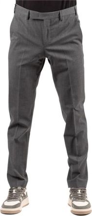 Pantaloni Torino Pantaloni Pt - Heren - Slim Fit Broeken - Grijs - 3XL - Wol - Broeken