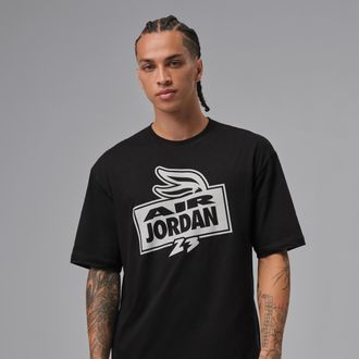 Nike Jordan Mens Jordan AJ8 T-Shirt in Black | IQ6960-010