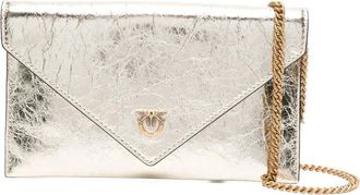 Pinko Pinko, Dames, Tassen, Geel, Maat: ONE Size