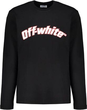 Off-white Off- Cotton Mens T-Shirt