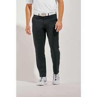 Coolibar Mens Flaig Golf Pants, UPF 50+ Sun Protection in Black at Nordstrom, Size 34 X 30