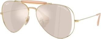 Ray-Ban The Outdoorsman Zonnebril - unisex - Zonnebrillen - Geel - 58 MM - Accessoires