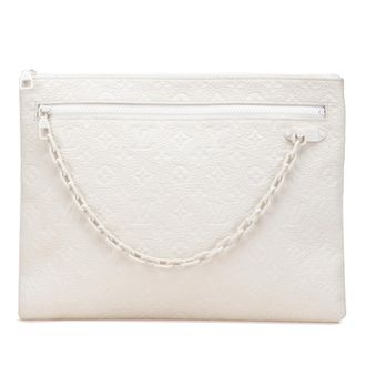 Louis Vuitton Leren Clutch Tas