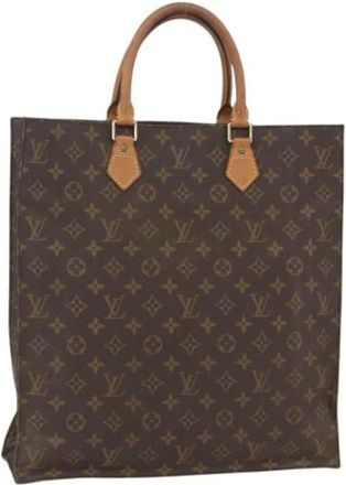 Louis Vuitton Pre-owned Tote Bags, female, Brown, Size: ONE SIZE Pre-owned Vintage Canvas Tote Bag
