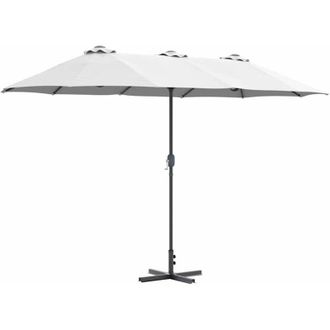 vidaXL Parasol De Jard&iacute;n Arena 370 X 197 X 239 Cm Vidaxl