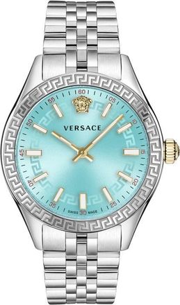 Versace Hellenyium Bracelet Watch, 36mm in Stainless Steel at Nordstrom