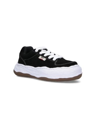 Miharayasuhiro Chunky Midsole Sneakers - Black