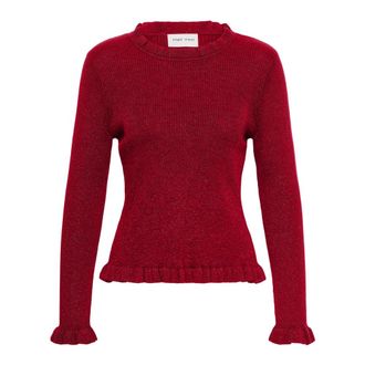 Part Two Prenda de punto - Knitwear - Mujer - Rojo - M