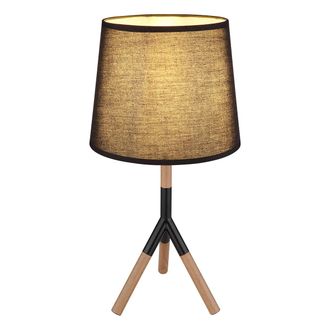 Globo Lighting L&aacute;mpara De Mesa - Kikki - Negro - Metal - &Oslash; 25cm - E27 - - Globo