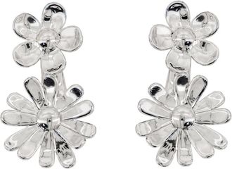 Marc Jacobs Daisy Wild Statement Oorbellen - Dames - Oorbellen - Grijs - ONE Size - Accessoires