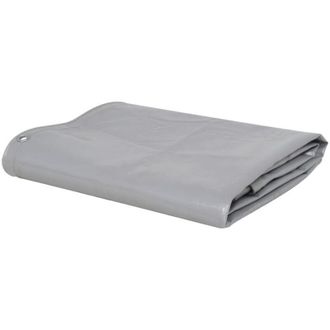 vidaXL Tarpaulin 650 g/m&sup2; 5x6 m Grey Vidaxl