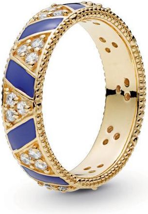 Pandora Exotic Stones & Stripes Ring Pandora Shine