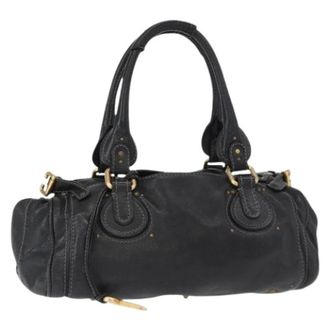 Chlo&eacute; Pre-owned Handbags, female, Black, Size: ONE SIZE Pre-owned Hand Bag