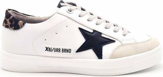 Xti Womens Lace-Up Sneakers In White