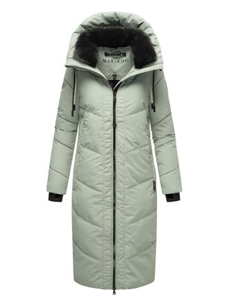Marikoo Nadaree dames winterjas - lang, warm & met capuchon