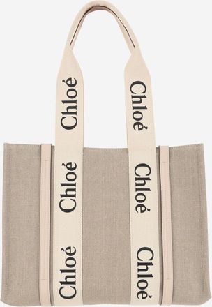 Chlo&eacute; Grey Woody Tote Bag