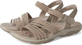 Skechers Reggae Slim - Coffee Run Womens Sandals Taupe : 11 B - Medium, Textile
