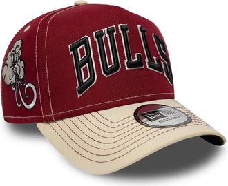 New Era Unisex Baseball Cap City Icon E-Frame Red Polyester Hat