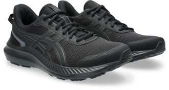 Asics Laufschuh ASICS JOLT 5, Damen, Gr. 42,5, schwarz (schwarz, carrie), Textil, Schuhe Laufschuh