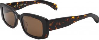 Rag & Bone Womens RNB6002 S 52 086 Sunglasses - Brown - One Size