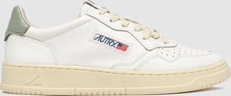 Autry Baskets Homme Medalist Low Leat White Seagr
