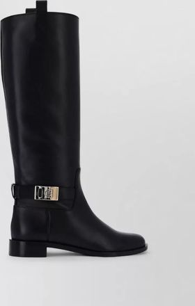 Ferragamo leather ankle boots