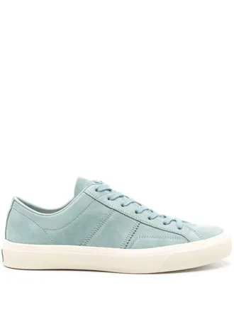 Tom Ford Cambridge suede sneakers - men - Rubber/Calf Suede/Calf Leather - 46 - Blue