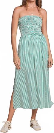 Saltwater Luxe Ashlin Midi Dress In Clover