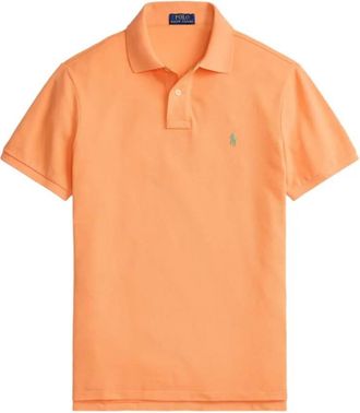 Polo Ralph Lauren Custom Slim Fit Mesh Polo Shirt, Size Large