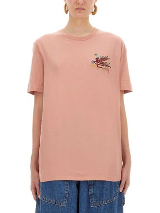 Etro Etro T Shirt With Pegasus