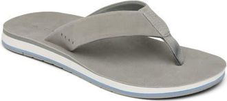 Reef Ojai Classic Flip Flop in Grey Suede at Nordstrom, Size 10