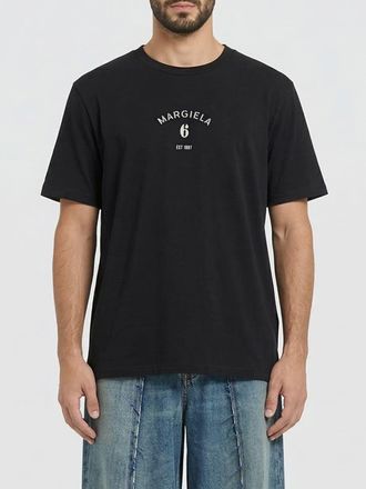 Maison Margiela T-shirt girocollo MM6 Maison Margiela in cotone con logo