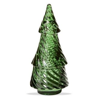 Tag Glass Twist Tree Tealight Holder Green Candle Holder at Nordstrom