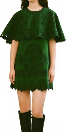 Sea New York Ceci Mini Dress In Green
