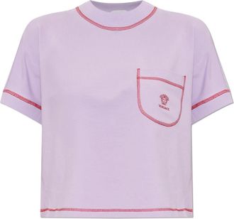 Versace Mujer, Camisetas, P&uacute;rpura, Talla: 2XS