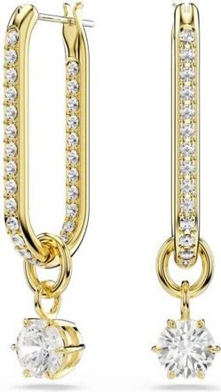 Swarovski Constella Oorhangers - Dames - Accessoires - Geel - Maat: ONE Size