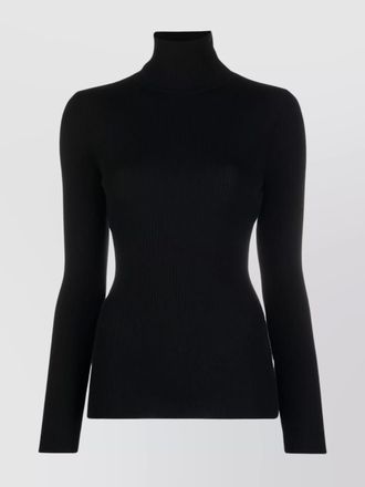 Wolford ribbed turtleneck sweater in virgin wool