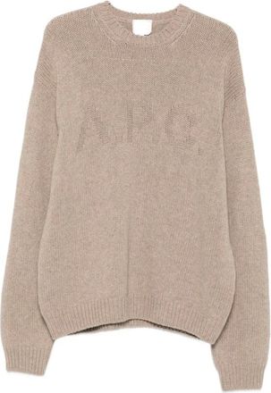 A.P.C. Hombre, Jerseys, Beige, Talla: XL