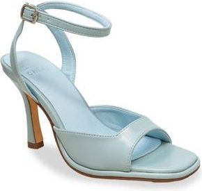 Chase + Chloe by Intouch Footwear Open Toe Ankle Strap Sandal in Blue at Nordstrom Rack, Size 5.5