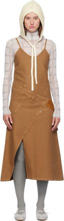 【送料&関税込】J.W. Anderson space Dye Cotton Blend Dress Jw Anderson Space Dye Cotton-Blend Dress - Blue - 47% Off