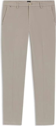 HUGO BOSS Chino broeken - Heren - Chinos - Beige - W33 L32 - Katoen - Broeken