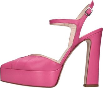 Islow Schoenen, Dames, Roze, 37 EU, Leer, Islo With Heel