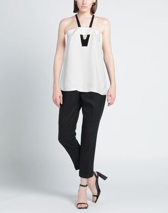 NOISY MAY Damen Top "Nmteresa" - Cropped Top Mit Spaghettiträgern, Gerippt (Größe S/L)