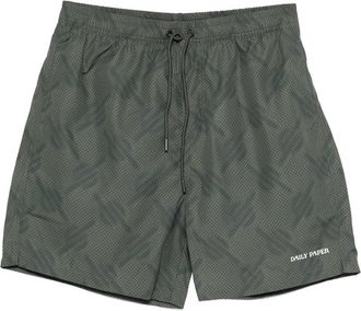 Daily Paper Clothing Patterned Swim Shorts