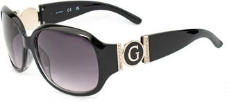 Guess Womens Injected Sunglasses In Black