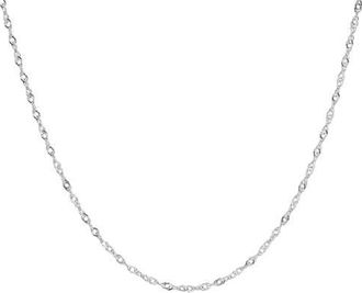 Alex and Ani Singapore Chain Layering Necklace in Silver at Nordstrom, Size Small/medium