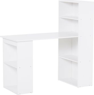 Carter's Computer Desk - 120Lx55Dx120H cm-White - CARTER | TJ Hughes White