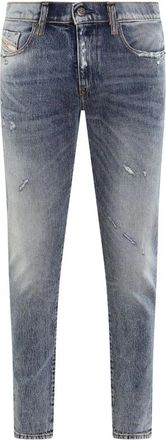 Diesel Slim Fit Blauwe Jeans - Heren - Slim Fit Jeans - Blauw - W29 - Jeans