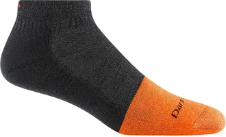 Darn Tough Mens Steely No-Show Lightweight Work Socks Gray XL